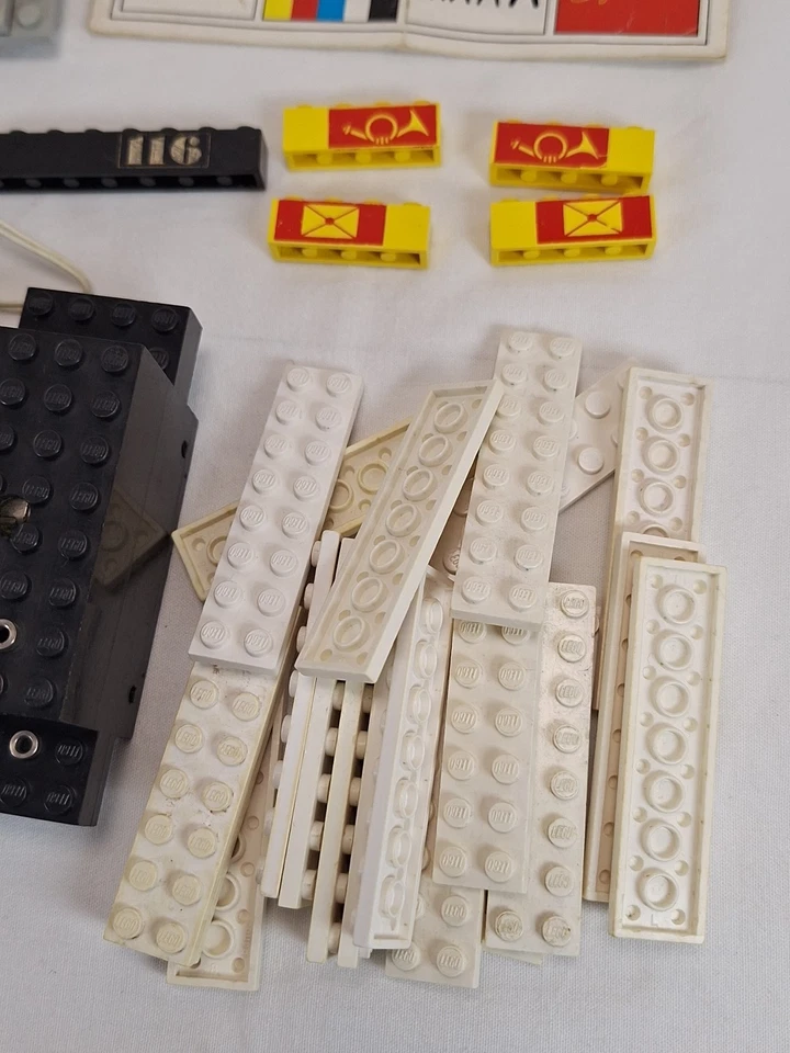 Lego Classic Eisenbahn 116 Train Starter Set 4,5V komplett mit Anleitung OBA - Bild 4 von 4