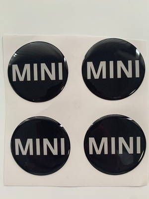 4X Für MINI COOPER Emblem Silicone Aufkleber -Logo Felgendeckel Radkappen