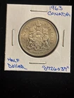 1963 Canada 50 Cents Canadian Silver Half Dollar “0726037” 50C