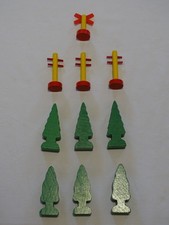 BRIO 33369 Trees Telephone Telegraph Poles Crossing Sign Rail Train Complete
