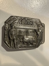 Discover El Paso 1991 Belt Buckle