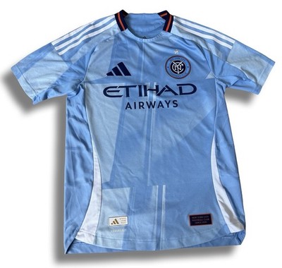 2025 ADIDAS NYCFC NEW YORK CITY FC MLS SMALL SLIM PRIMARY EXCELSIOR KIT JERSEY