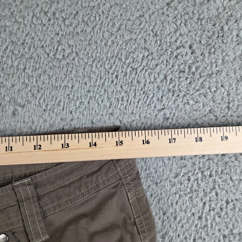 Pantalones Cortos Kuhl Para Mujer Talla 8 Marrón Splash Carga Elastizados Senderismo Vintage Pátina Tinte Foto 2 de 4