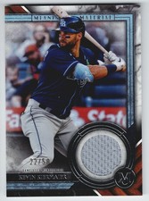 2022 Topps Museum Kevin Kiermaier Meaningful Material Jersey Relic /50 #MMR2-KK