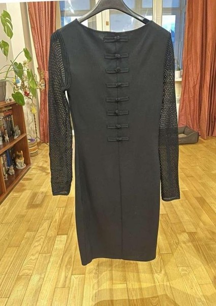Women Emilio Pucci Dress Black Viscose 38