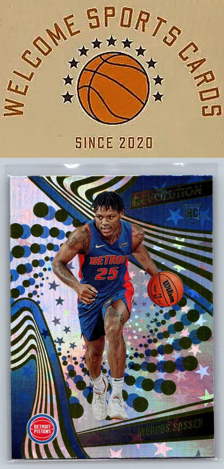 2023-24 Panini Revolution #126 Marcus Sasser Astro