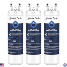 GLACIER FRESH WF3CB Refrigerator Water Filter Replacement for PureSource 3,