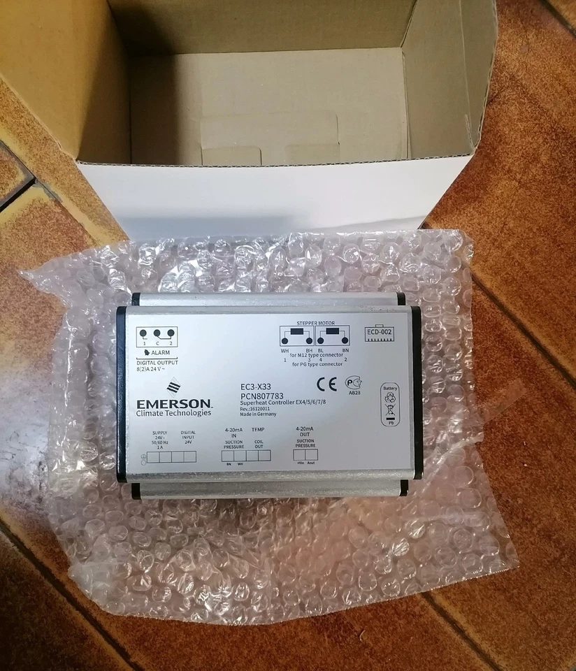 New EMERSON EC3-X33 EC3X33 Universal Superheat Controller Expedited Shipping - Image 4 of 4