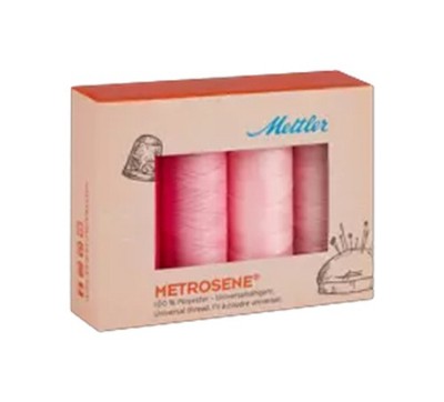 Mettler Metrosene Pink Thread Set by Mettler
