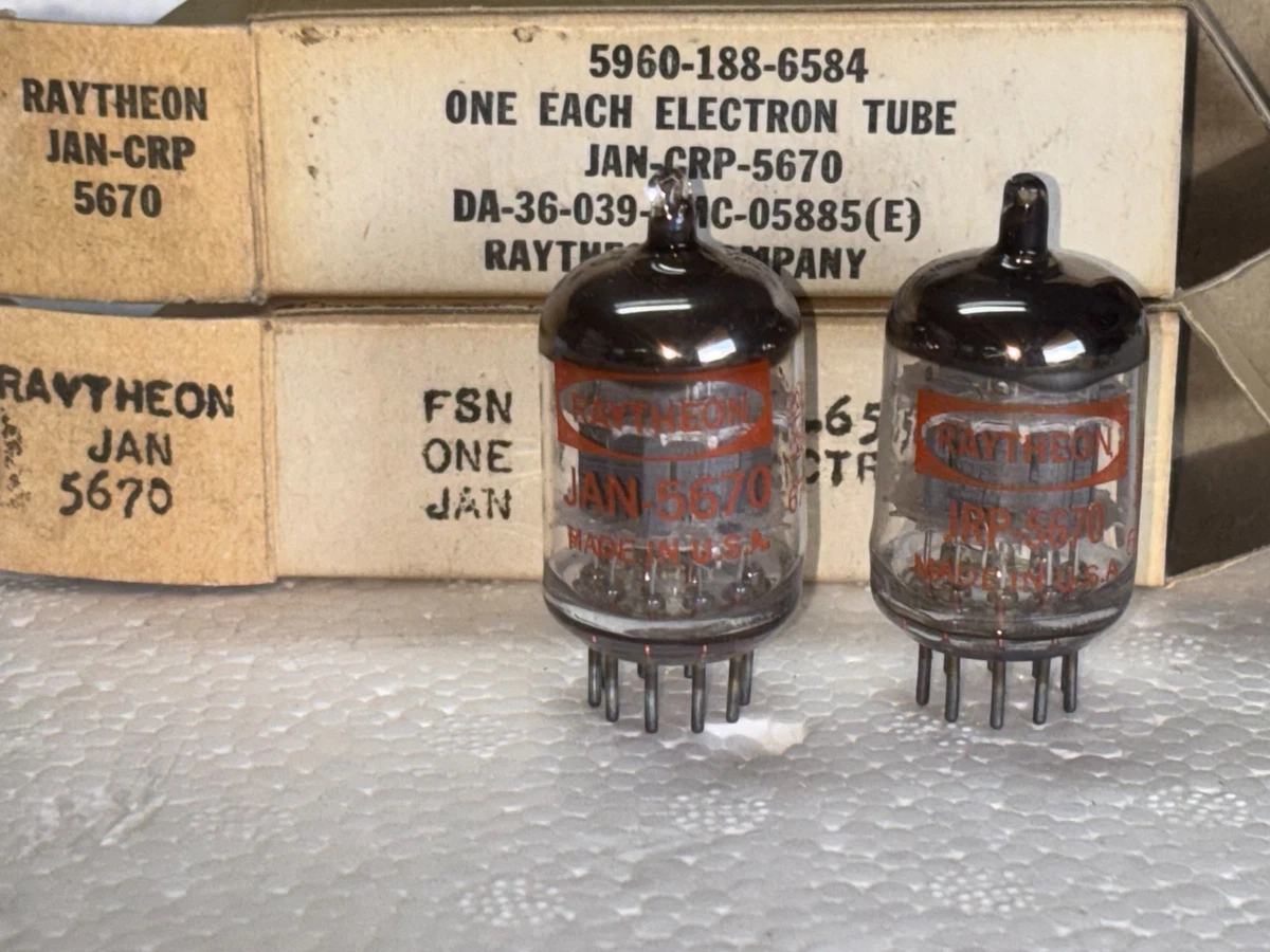 Raytheon Vintage NOS Tubes for sale | eBay