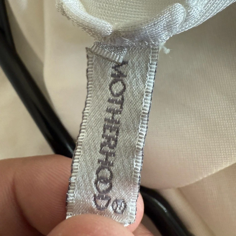 Motherhood Light Blue Lace Chemise - Image 4 of 4