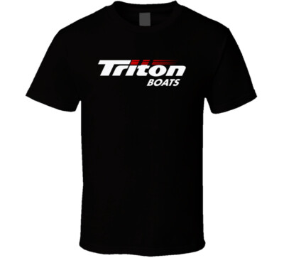 #ad Triton Boats Logo Sport Fishing Boating T Shirt $13.99