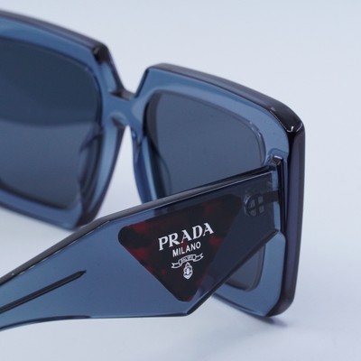 PRADA PR23YS 19O70B Transparent Graphite/Dark Grey 51-19-140  display picture 2