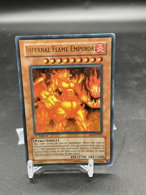 PSA10】ヘルフレイムエンペラー レリーフ アルティメットレア 遊戯王 1
