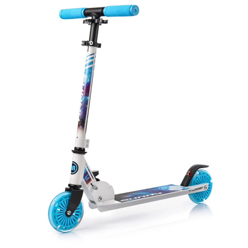 Kinderroller Scooter Tretroller Roller Kinder Kickscooter Junge Skate Roller LED - Bild 2 von 4