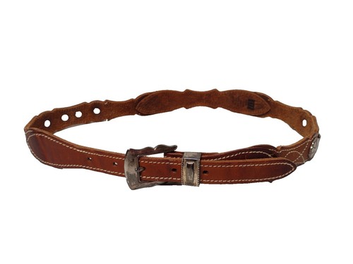 GAP Original Vintage Beaded Belt Size 30‎ Vintage GAP Beaded Leather Belt: Boho Southwestern Style  main image 2