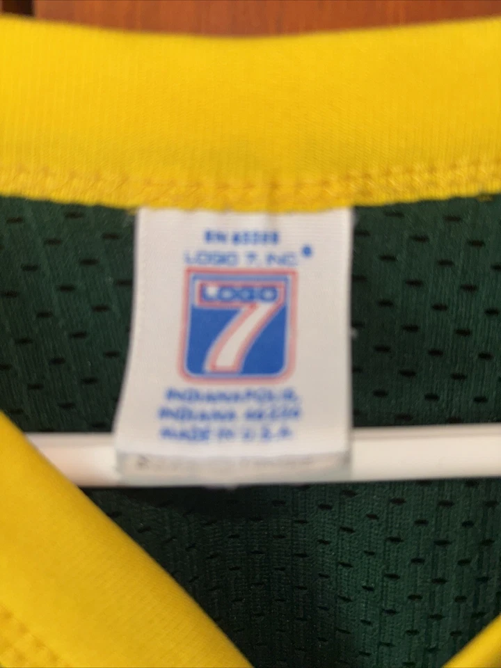 Camiseta deportiva juvenil Green Bay Packers Reggie blanca #92 logotipo 7 NFL talla grande L Foto 3 de 4