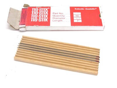 3-Pack EUTECTIC CASTOLIN TIG-STIX, 7'' LONG, 3/32'', 6214