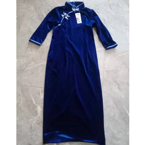 Niñas Estilo Chino Tradicional Modificado Cheongsam Nuevo Vestido Qipao Banquete Fiesta - Imagen 12 de 39