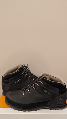 New Timberland Men's Euro Sprint Mid Hiker  Nubuck Boot NIB