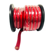 Bass Rockers 0 AWG 25 Feet OFC 100% Copper Power Cable For Amp Installation