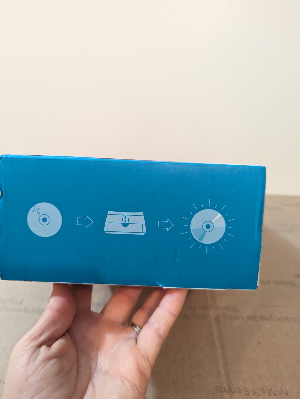 PROCARE DVD/CD Disc Cleaner and Reconditioner BluRay Disc Repair Ecare