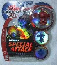 BAKUGAN BATTLE BRAWLERS NEW VESTROIA SPECIAL ATTACK RED ELICO NEW NIP