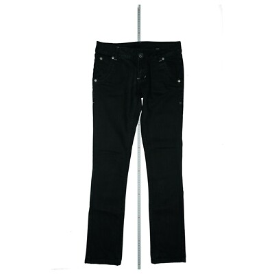 red by marcecko Damen stretch Jeans Hose slim fit 27/32 W27 L32 schwarz edel TOP