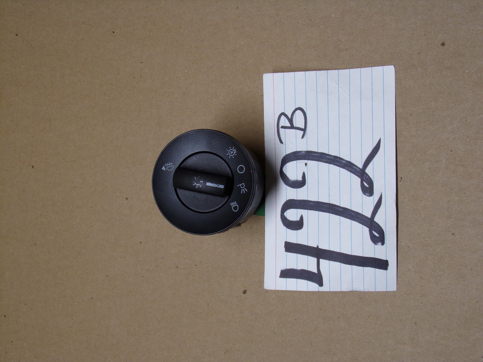 08 09 10 Ford Edge Headlamp Switch Control Power #422-B 