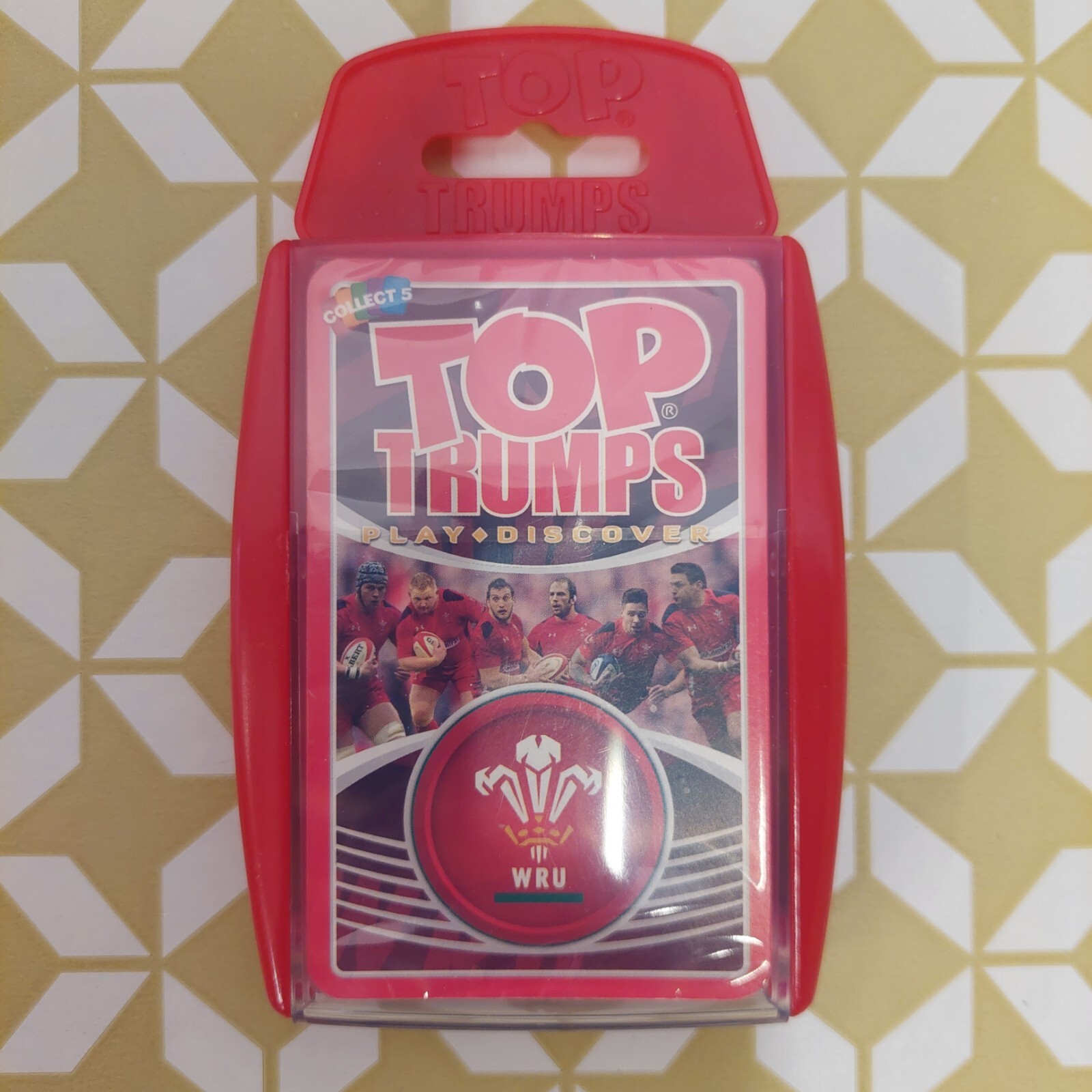 TOP TRUMPS Wales Rugby 2015 Welsh NEW SEALED Rookie Cards Rare
