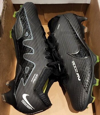 Nike Zoom Vapor 15 Elite FG Black Smoke Grey DJ4978-001 Men's 6.5