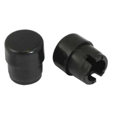 Open Box BikeTek Bar End Button  Black 15mm Diameter