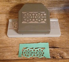 Stampin' Up Floral Border Punch 1.25" Scrapbook Card Making Stamping