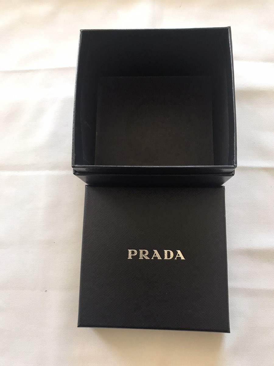 New Authentic PRADA Jewelry Storage BOX size 5.5”/5 1/4” | eBay