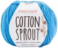 Blue - Cotton Sprout Premier Yarns