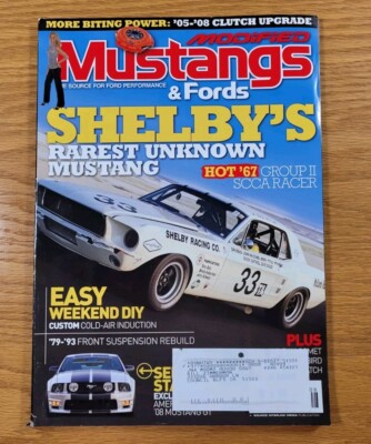 Modified Mustangs & Fords Magazine Back Issue From August 2008 Ford Performance