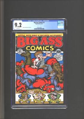 Big Ass Comics #2 CGC 9.2 Robert Crumb Story, Cover & Art 1971 | eBay