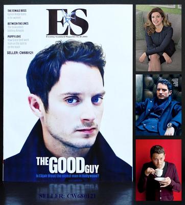 ELIJAH WOOD KARREN BRADY JON RICHARDSON LINDA EVANGELISTA ES MAGAZINE NOV 2014