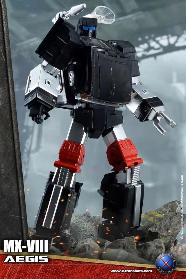 New Box! X-Transbots MX-8T Aegis G1 Trailbreaker MX8T Cartoon Ver. Action Figure - Image 2 of 4