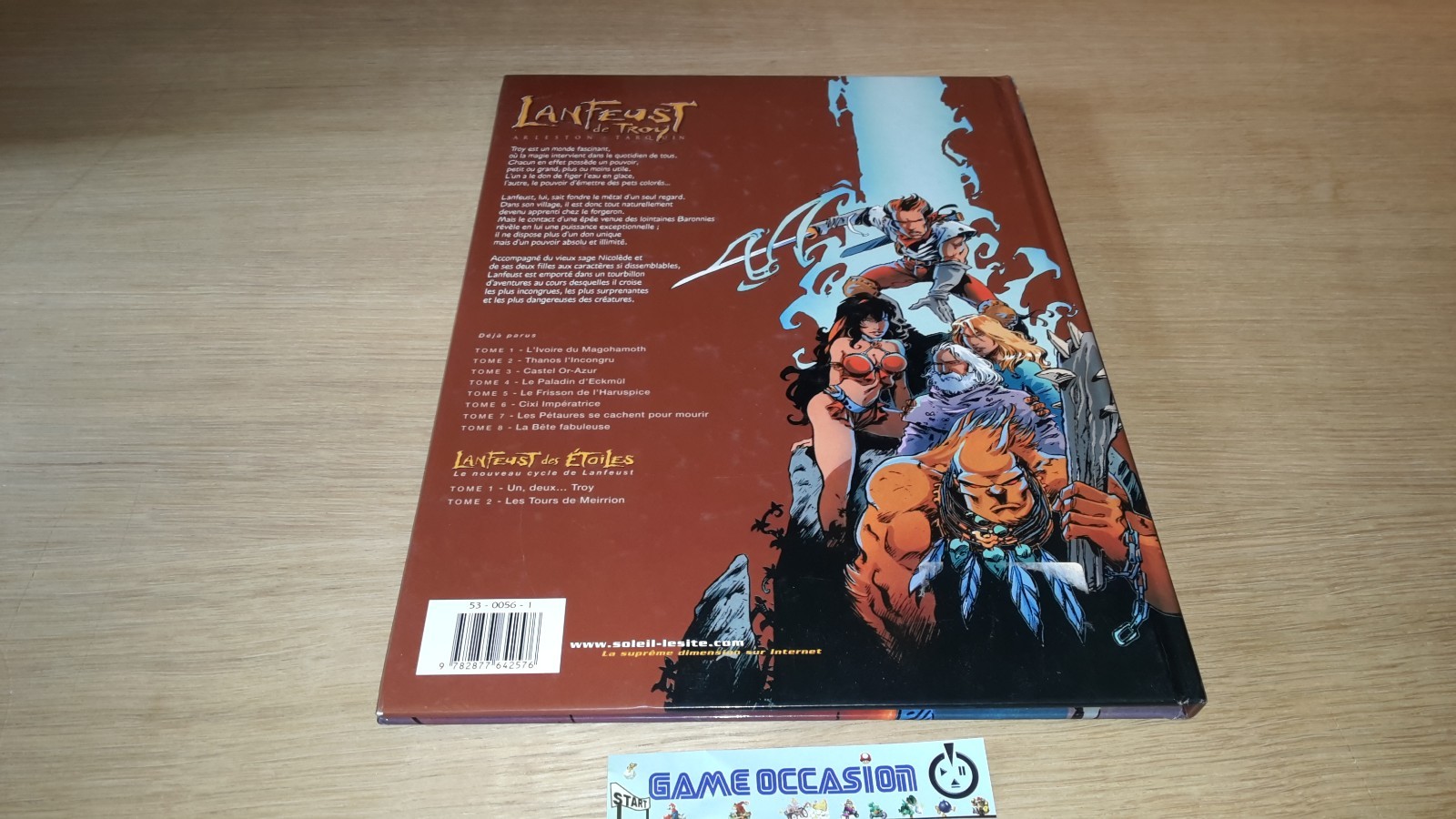 LANTFEUST DE TROY TOME 1 I L'IVOIRE DU MAGOHAMOTH SOLEIL BANDE DESSINEE