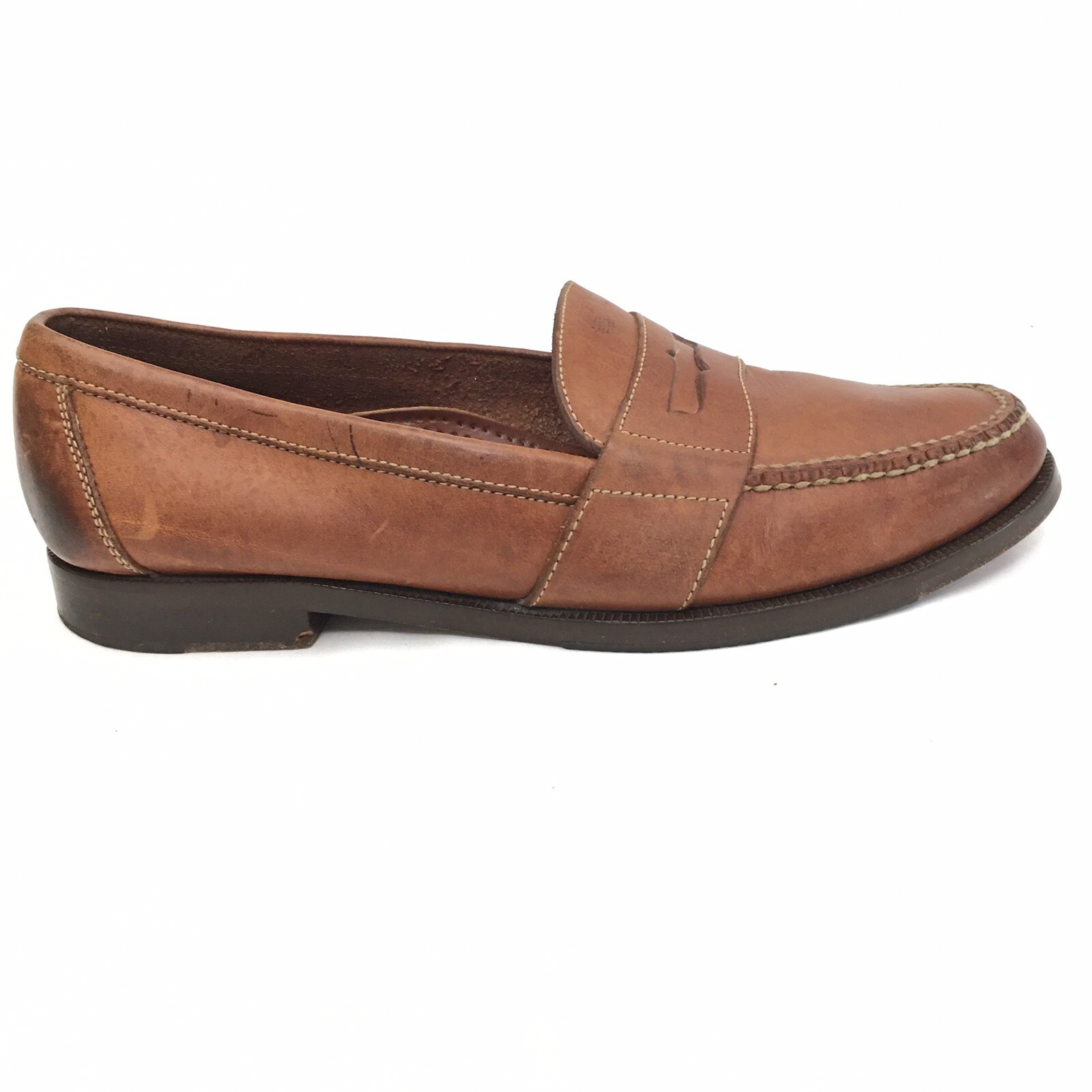 Penny Loafer Brown Dress Shoe Men 