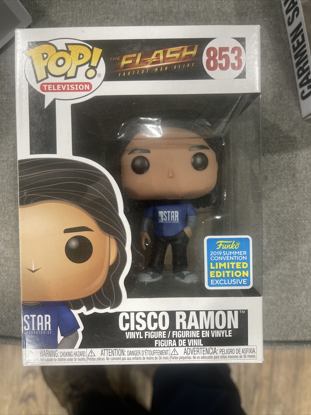 En Oferta Funko Pop! The Flash - Cisco Ramon #853 Vinyl Figure 2019 Sdcc Exclusive Limited