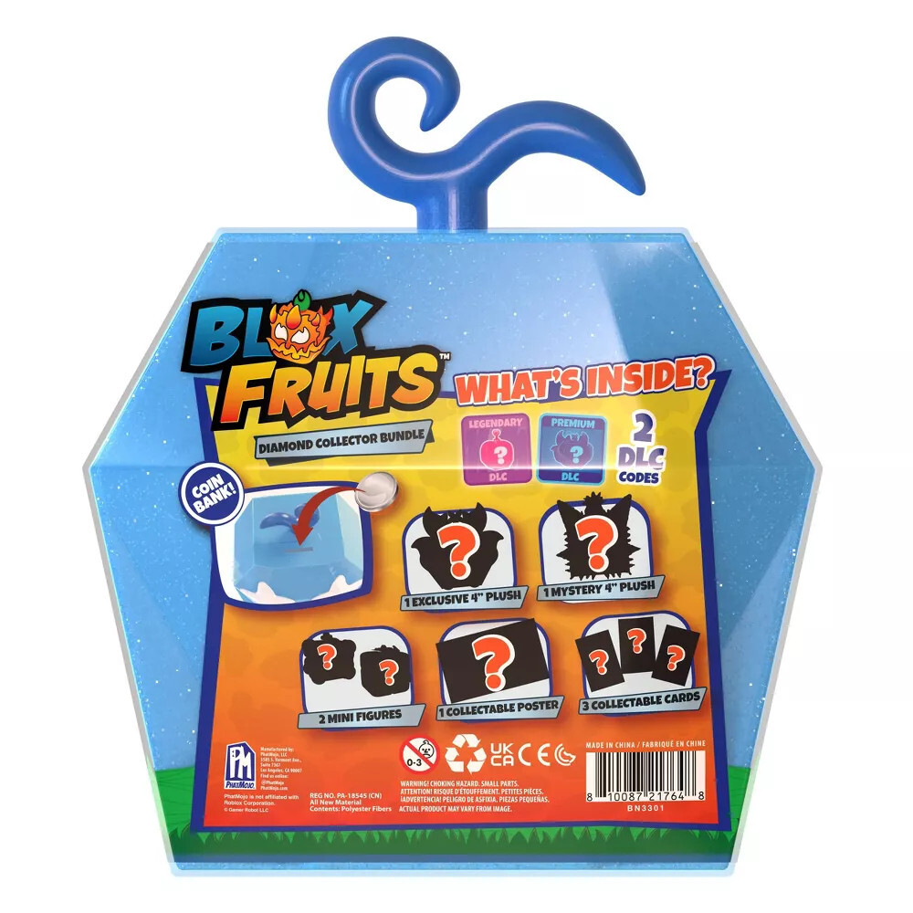 Blox Fruits Diamond Collector Bundle Sealed Plush Mini Figures