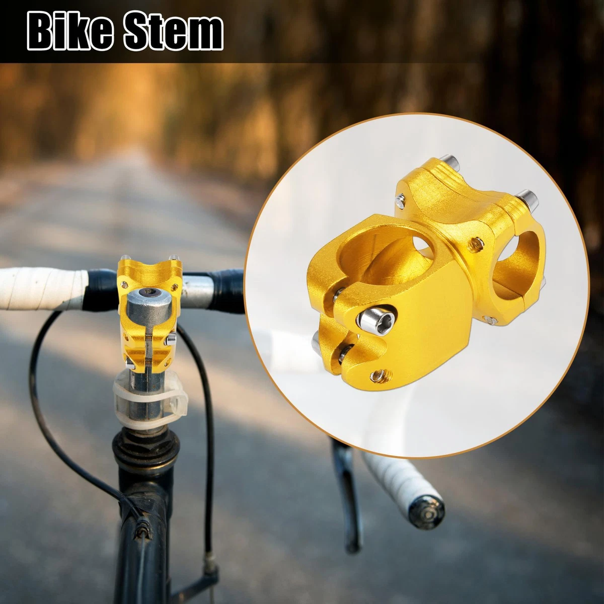 Mtb gold handlebar new arrivals