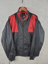 Vintage JCPenny Olympic Track Jacket Men Size M red Black