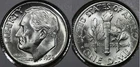 1950 D Roosevelt Dime GEM BU FULL BANDS!  50D633