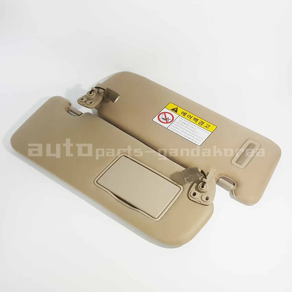 852013K010QD 852023K000QD Sun Visor Beige LH RH=1SET HYUNDAI SONATA 2006-2008 - Image 3 of 4