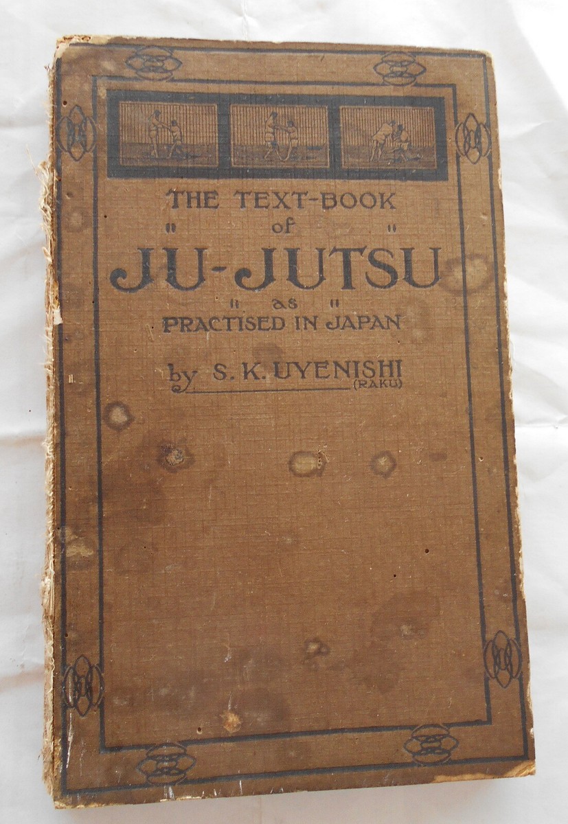 Jiu Jitsu Effective Japanese book 1905 Self Defense plus Judo