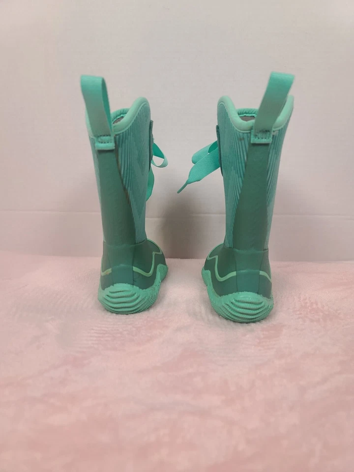 Botas de lluvia Infant Muck azul verdoso talla 7 Foto 4 de 4