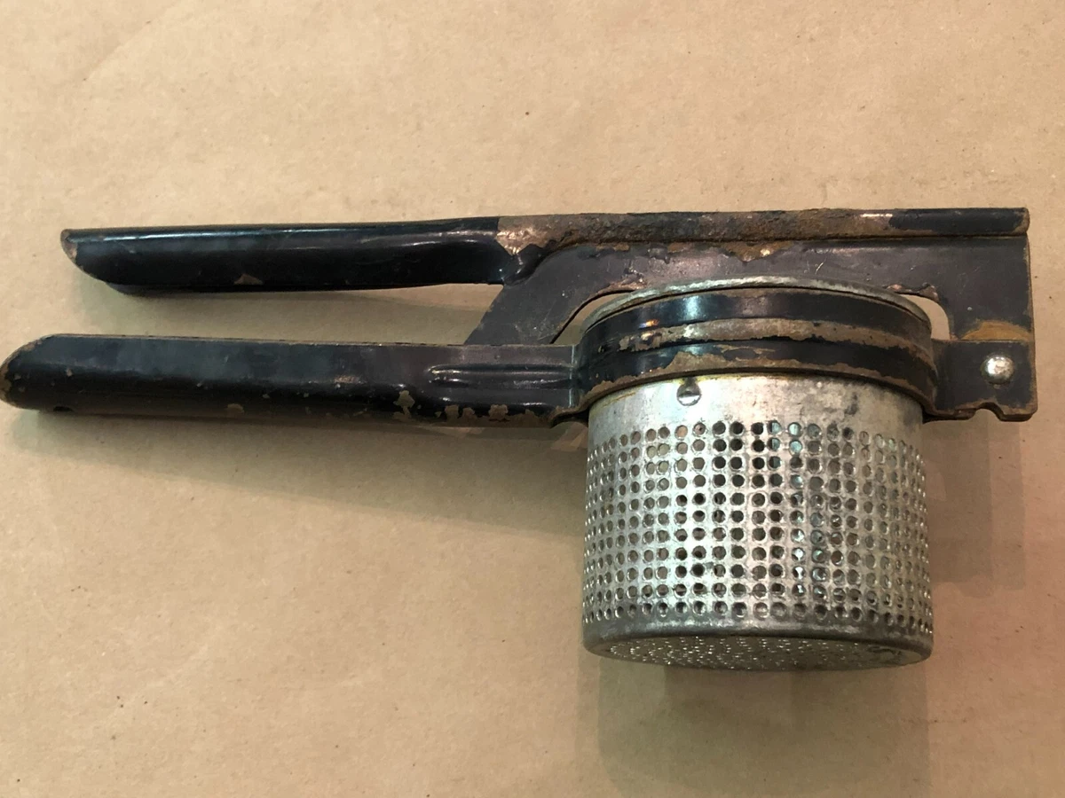 Vintage potato masher ricer deals